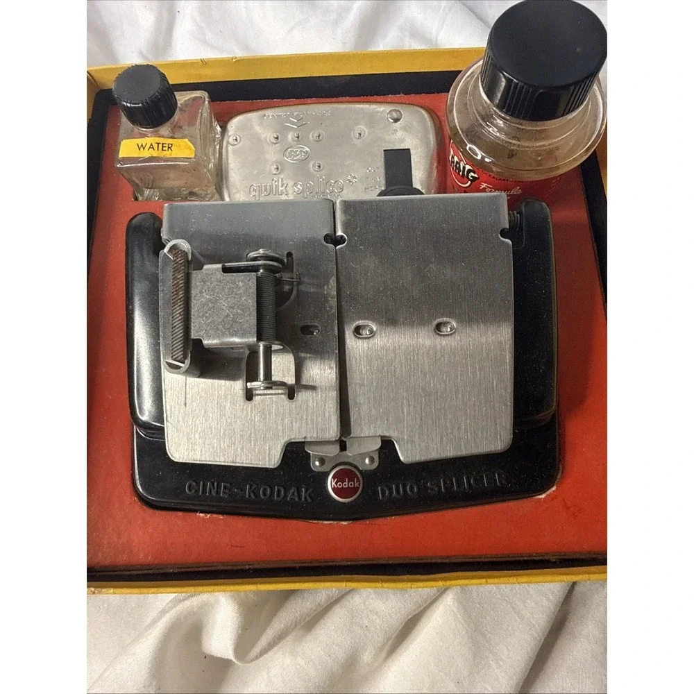 Kodak Presstape Universal Splicer 8mm - Super 8 - 16mm & Duo Splicer Outfit (8)